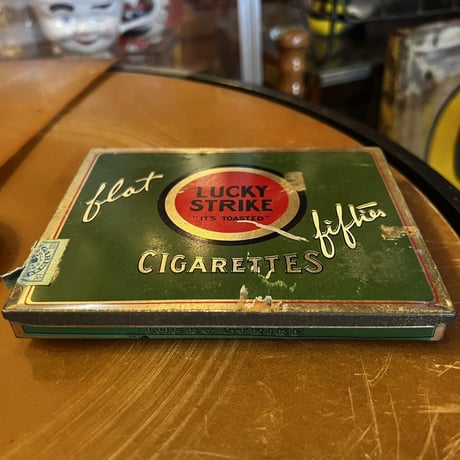 LUCKY STRIKE　ヴィンテージ　タバコ缶　16-2-19
