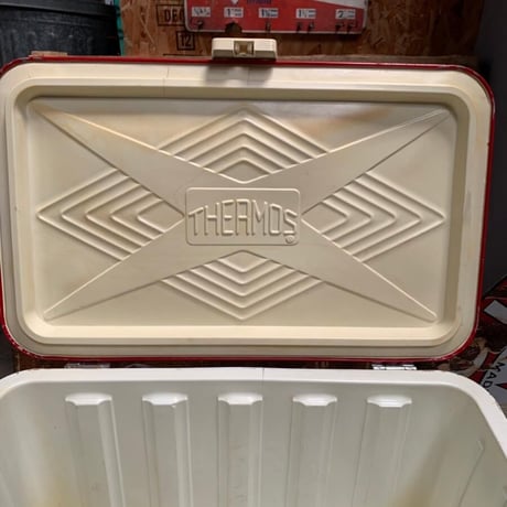 THERMOS サーモス　ヴィンテージ　クーラーボックス　レッド　(11)302