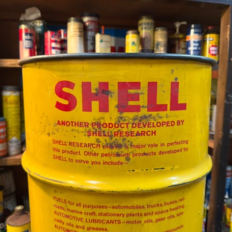 Vintage SHELL ドラム缶 20-379-1