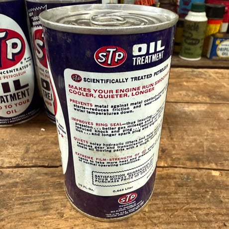 Vintage STP OIL CAN (中身入り) 3缶SET 17-77-10.12.13