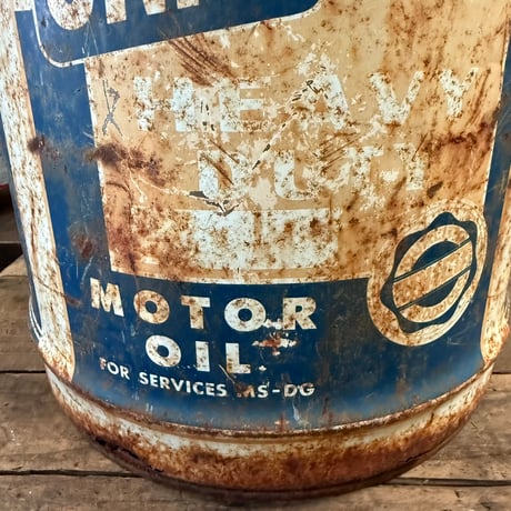 Vintage UNICO Motor Oil オイル缶 20-25