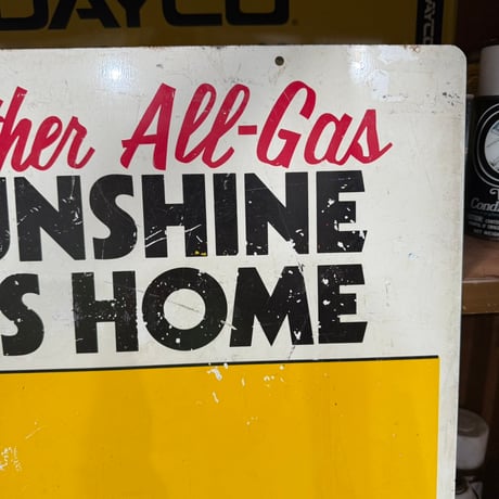 Vintage SUNSHINE SAVINGS HOME 看板 16-347-2