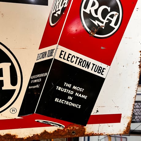 Vintage RCA 両面看板 20-41-1