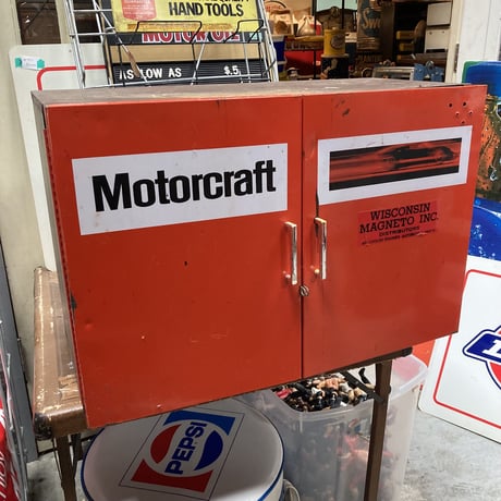 Motorcraft　ヴィンテージキャビネット　12-209-4
