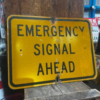 Vintage ROADSIGN 18-227-73