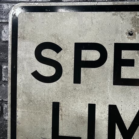 ヴィンテージ　ロードサイン　SPEED LIMIT 25 16-501-6