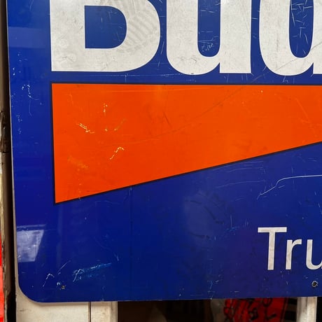 Vintage Budget Truck Rental 両面看板　17-364