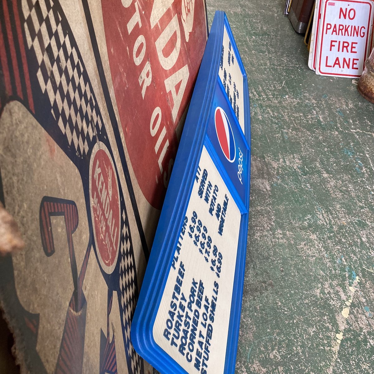 PEPSI ヴィンテージ 大型メニューボード 16-78-1 | BigBear