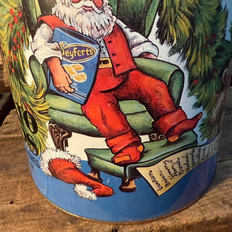Vintage Seyfert’s ポテトチップス クリスマス限定 ディスプレイ缶 21-41-2
