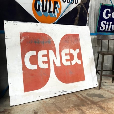 CENEX ガソリンスタンド ヴィンテージ 大型看板