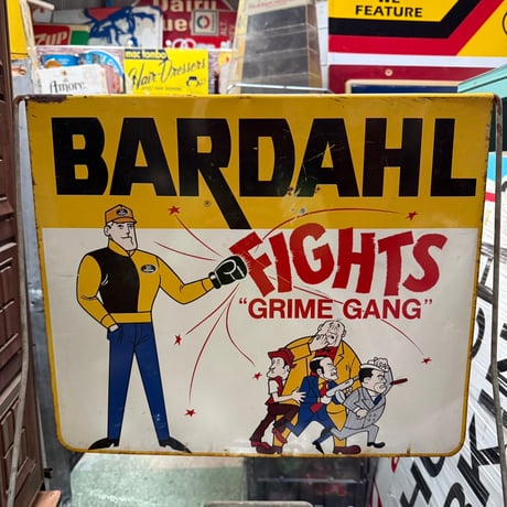 Vintage BARDAHL ディスプレイオイルラック 20-197
