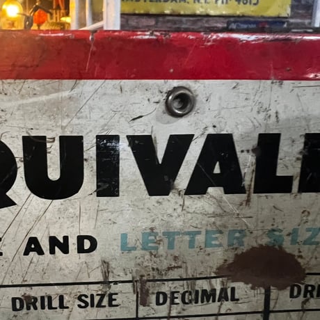 ヴィンテージ CLEVELAND　sign 15-248
