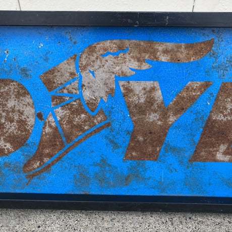 GOODYEAR　ヴィンテージ　大型両面看板　11-117