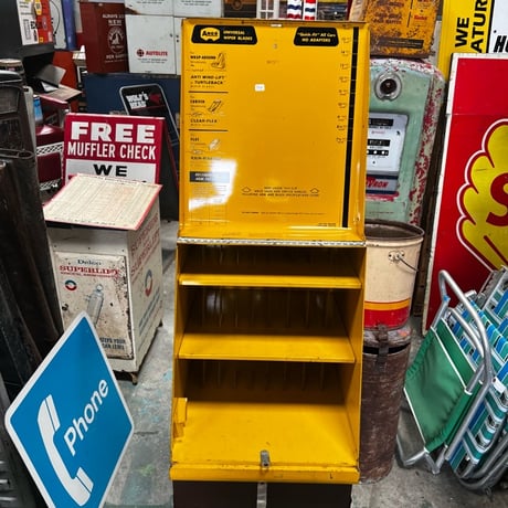 Vintage ANCO DISPLAY キャビネット＆ベースラック セット 16-382