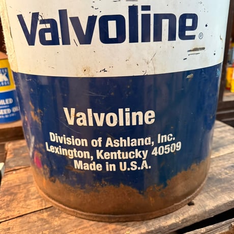 Vintage  Valvoline ドラム缶 20-380