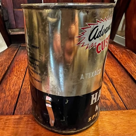 HAVOLINE　ヴィンテージ　オイル缶　16-c-37