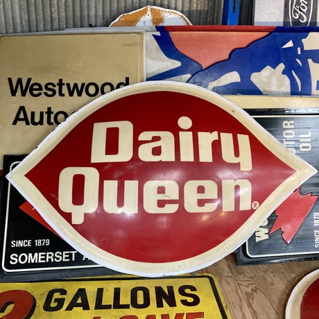 Dairy Queen　ヴィンテージ　大型プラスチック看板