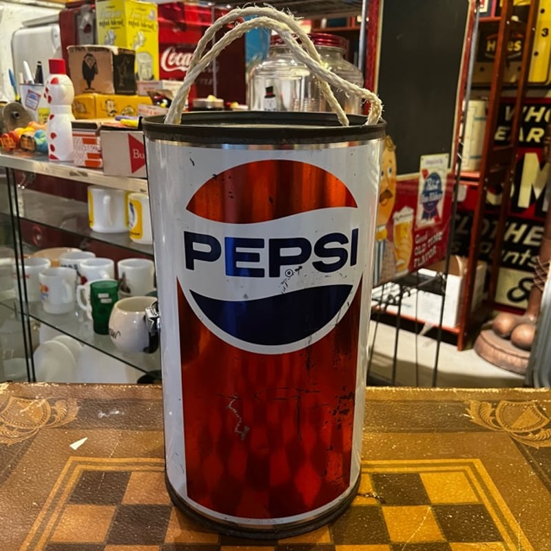 Vintage Pepsi cola Can型 缶専用 クーラーbox 15-317 | Bi