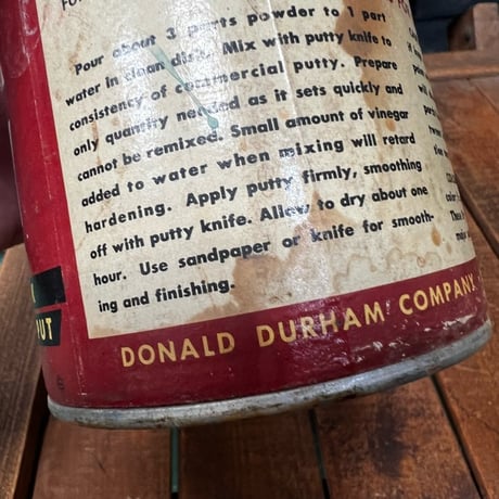 Vintage DURHAM’S CAN 16-C-13