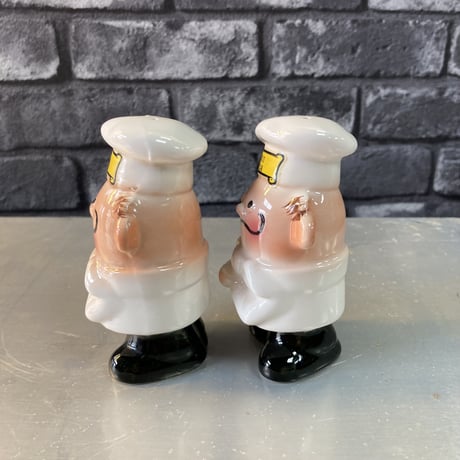 ソルト＆ペッパー　ヴィンテージ　セラミック製　陶器　15-158