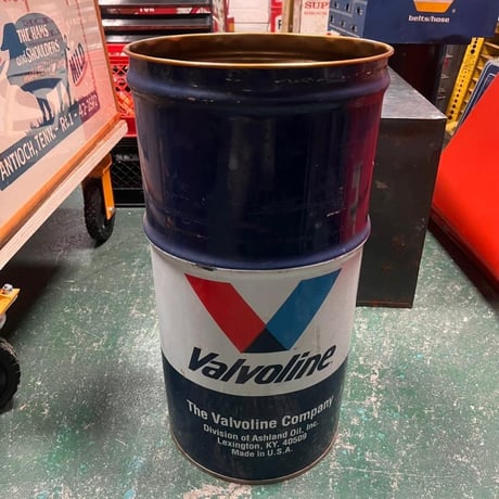 VALVOLINE バルボリン ヴィンテ ージ オイル缶 ドラム缶　(13)281