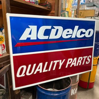 Vintage ACDelco QUALITY PARTS 看板 21-356-2