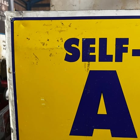 Vintage SELFE-SERVE AIR SIGN 19-108-56