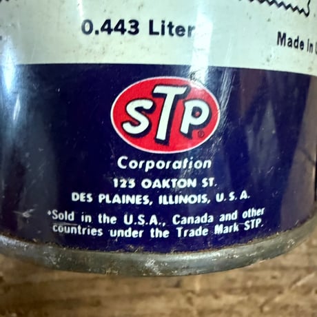 Vintage STP OIL CAN (中身入り) 3缶SET 17-77-17.20.22