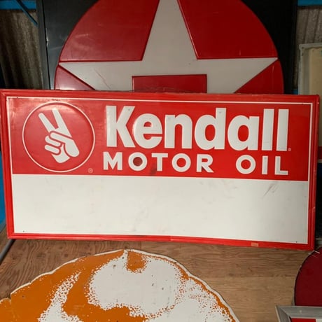 kendoll　Moter　Oil　ケンドール　ヴィンテージ　看板　(11)52-1