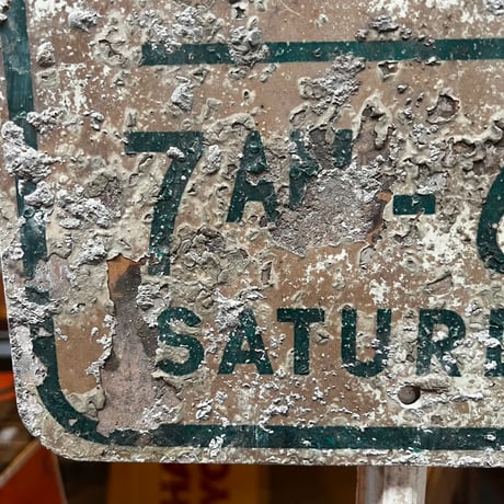 Vintage　ロードサイン　２HOUR　PARKING　18-227-1