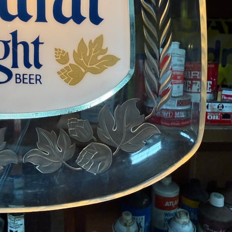 Vintage Natural Light Beer ウォールライト 12-232