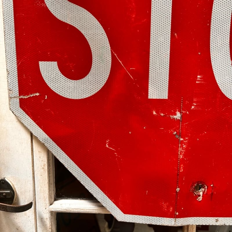 Vintage ロードサイン STOP 18-227-32 | BigBear Online