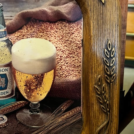 Vintage Molson Golden Beer プラスチック Sign 17-265