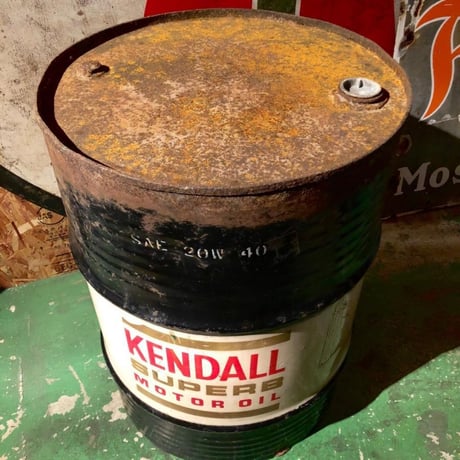 Kendall ケンドール ヴィンテージ オイル缶 ドラム缶 Big