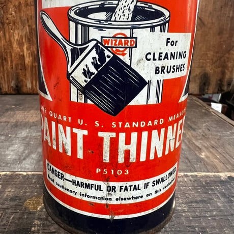 Vintage WIZARD OIL CAN 16-c-65
