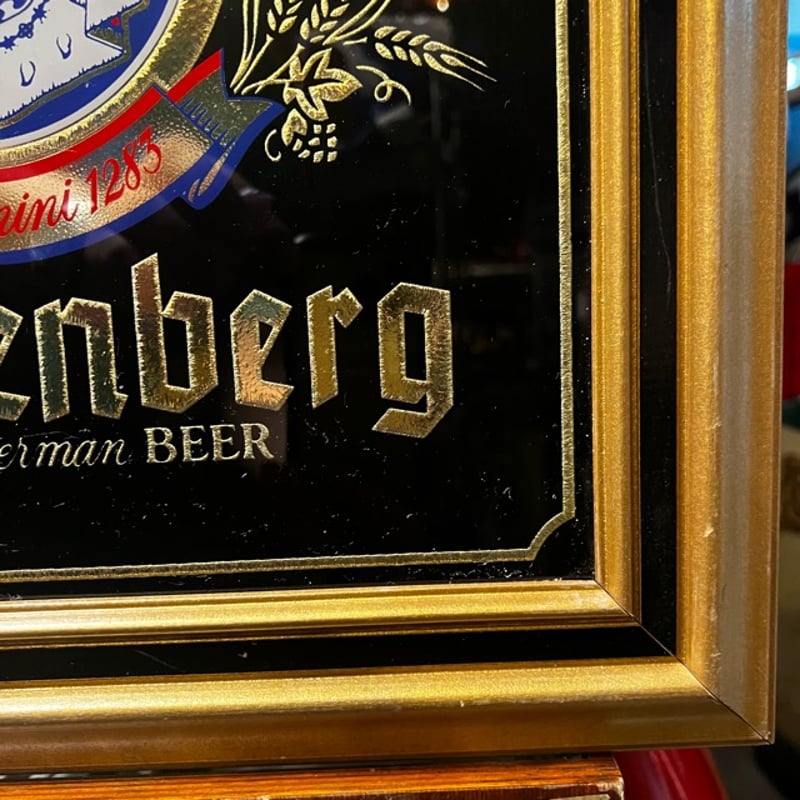 Vintage Furstenberg ドイツビール パブミラー SIGN 18-275 | Vintage Furstenberg ドイツビール パブミラー SIGN 18-275 |