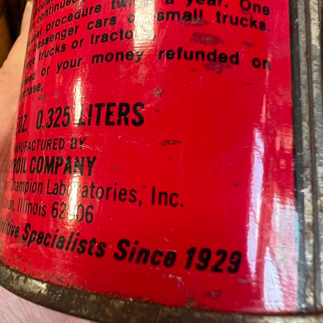 Vintage PYROIL CAN 16-c-16