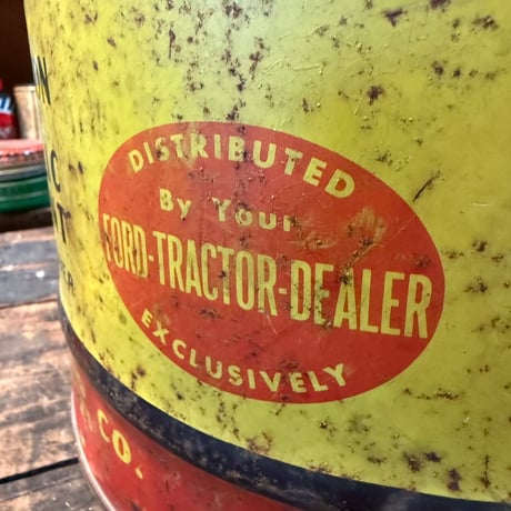 Vintage REED’S TRACTR-LUBE 5ガロン缶 21-297