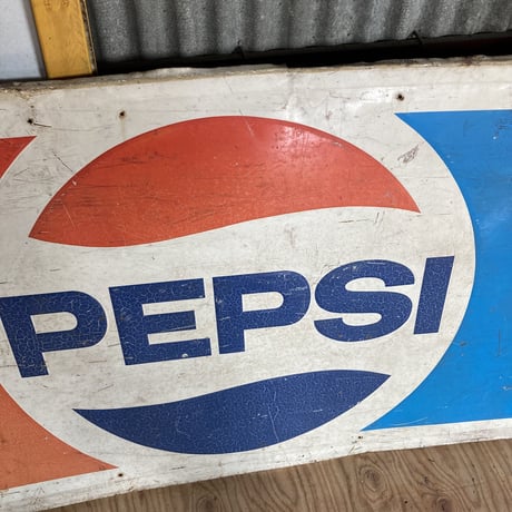 PEPSI　ヴィンテージ　大型看板　14-360