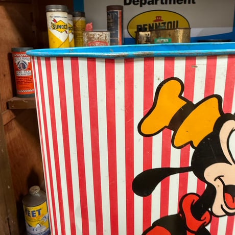 Vintage DISNEY トラッシュ缶 20-83-17