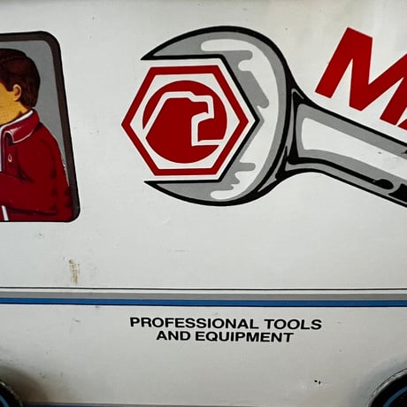 ヴィンテージ　MATCO TOOLS TRUCK TIN缶　15-324