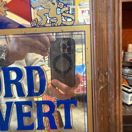 Vintage LORD CALVERT パブミラー 20-98