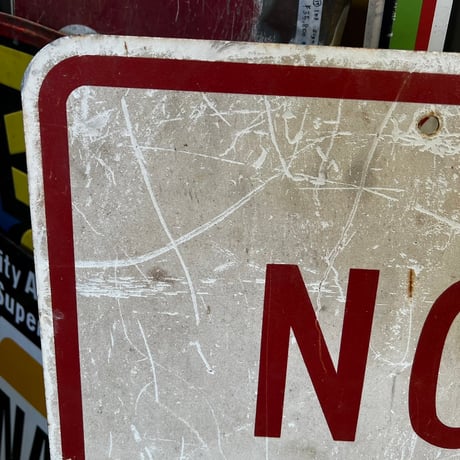 Vintage NO PARKING SIGN 17-94-14