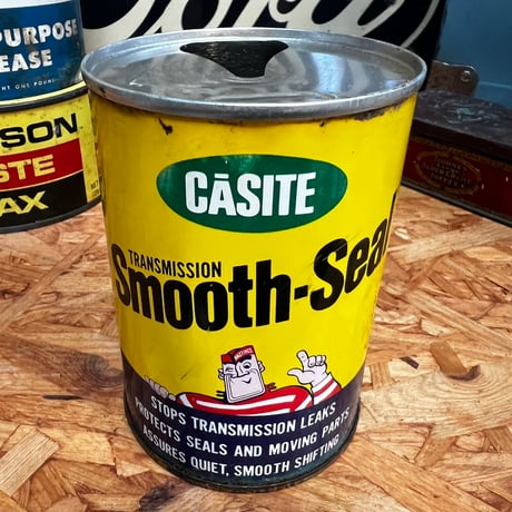 Vintage Smooth-Seal Transmission Fluid Can 16-c-64