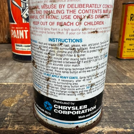 Vintage Mopar Oil Can 16-c-64