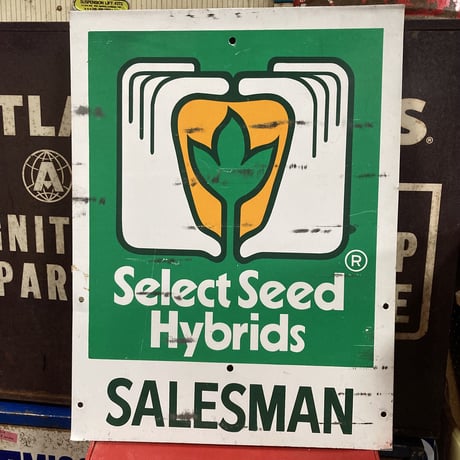 Select Seed Hybrids　ヴィンテージ　看板　14-405