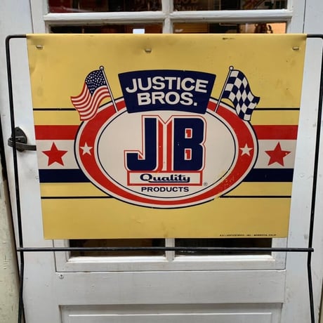 JUSTICE BROS ヴィンテージ ディスプレイ オイルラック