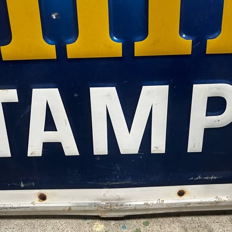 Vintage BLUE CHIP STAMPS SIGN 17-350