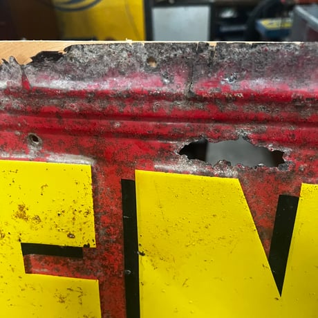 Vintage PENNZOIL SIGN 1946 18-129