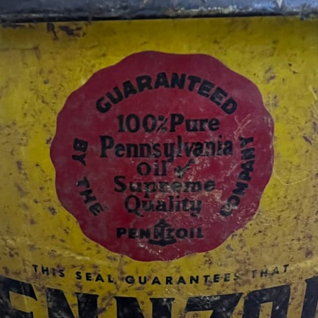 Vintage PENNZOIL OIL CAN 19-158